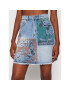 Desigual Дънкова пола India 21WWFD07 Син Slim Fit - Pepit.bg