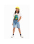 Desigual Дънкови шорти 23SBDD01 Син Regular Fit - Pepit.bg