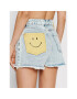 Desigual Дънкови шорти SMILEY Cat Smiley 22SWDD48 Син Regular Fit - Pepit.bg