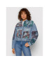 Desigual Дънково яке DISNEY India 21WWED32 Син Oversize - Pepit.bg