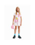 Desigual Ежедневна рокля 23SGVK06 Бял Regular Fit - Pepit.bg