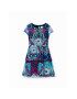 Desigual Ежедневна рокля 23SGVK19 Син Regular Fit - Pepit.bg