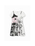 Desigual Ежедневна рокля 23SGVW03 Бял Regular Fit - Pepit.bg
