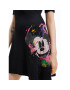 Desigual Ежедневна рокля DISNEY Mickey Morro 23SWVK93 Черен Regular Fit - Pepit.bg