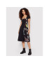 Desigual Ежедневна рокля Roma 22SWVK29 Черен Regular Fit - Pepit.bg