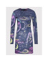 Desigual Ежедневна рокля Soul Galaxy 21WWVK60 Виолетов Slim Fit - Pepit.bg