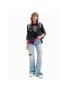 Desigual Яке от имитация на кожа Jacksonville 23SWEW33 Черен Regular Fit - Pepit.bg