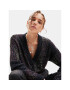 Desigual Кардиган 23WWJF09 Черен Oversize - Pepit.bg
