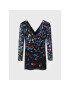 Desigual Коктейлна рокля MONSIEUR CHRISTIAN LACROIX Confetti 22WWVK36 Черен Slim Fit - Pepit.bg