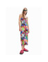 Desigual Лятна рокля Tulipa 23SWVK08 Цветен Slim Fit - Pepit.bg