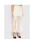 Desigual Мини пола Shell 22SWFF0 Бежов Slim Fit - Pepit.bg