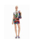 Desigual Пола тип молив Karen 23SWFK13 Цветен Slim Fit - Pepit.bg