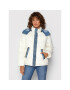 Desigual Пухено яке Austen 21WWEW33 Бял Regular Fit - Pepit.bg