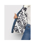 Desigual Пухено яке Austen 21WWEW33 Бял Regular Fit - Pepit.bg