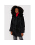 Desigual Пухено яке Japan 21WWEW02 Черен Regular Fit - Pepit.bg