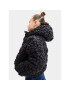 Desigual Пухено яке 23WGEW04 Черен Regular Fit - Pepit.bg