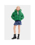 Desigual Пухено яке 23WGEW04 Зелен Regular Fit - Pepit.bg
