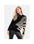Desigual Пуловер 23WWJF10 Черен Loose Fit - Pepit.bg