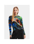 Desigual Пуловер 23WWJF12 Цветен Regular Fit - Pepit.bg