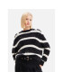 Desigual Пуловер 23WWJF22 Черен Loose Fit - Pepit.bg