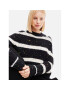 Desigual Пуловер 23WWJF22 Черен Loose Fit - Pepit.bg