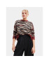 Desigual Пуловер 23WWJF35 Кафяв Loose Fit - Pepit.bg