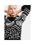 Desigual Пуловер 23WWJF56 Черен Regular Fit - Pepit.bg