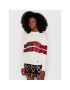 Desigual Пуловер Amore Amore 21WWJFAN Бял Regular Fit - Pepit.bg