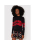 Desigual Пуловер Amore Amore 21WWJFAN Черен Regular Fit - Pepit.bg