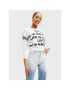 Desigual Пуловер Bet 22WWJFAB Бял Regular Fit - Pepit.bg