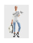 Desigual Пуловер Bet 22WWJFAB Бял Regular Fit - Pepit.bg