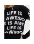 Desigual Пуловер Bet 22WWJFAB Черен Regular Fit - Pepit.bg