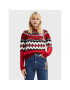 Desigual Пуловер Buddy 22WWJFAN Червен Relaxed Fit - Pepit.bg