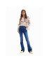 Desigual Пуловер Daisies 23SWJF03 Бежов Regular Fit - Pepit.bg