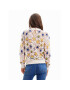 Desigual Пуловер Daisies 23SWJF03 Бежов Regular Fit - Pepit.bg