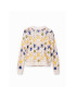 Desigual Пуловер Daisies 23SWJF03 Бежов Regular Fit - Pepit.bg