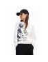 Desigual Пуловер DISNEY Mickey 23SWJF25 Бял Regular Fit - Pepit.bg