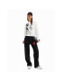 Desigual Пуловер DISNEY Mickey 23SWJF25 Бял Regular Fit - Pepit.bg