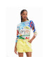 Desigual Пуловер Henry 23SWJF22 Бял Regular Fit - Pepit.bg