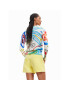 Desigual Пуловер Henry 23SWJF22 Бял Regular Fit - Pepit.bg
