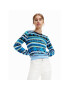 Desigual Пуловер Rainforest 23SWJF27 Син Regular Fit - Pepit.bg