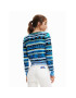 Desigual Пуловер Rainforest 23SWJF27 Син Regular Fit - Pepit.bg