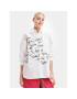 Desigual Риза 23WWCW19 Бял Loose Fit - Pepit.bg