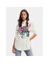 Desigual Риза 23WWCW31 Бял Oversize - Pepit.bg