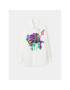 Desigual Риза 23WWCW31 Бял Oversize - Pepit.bg