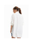 Desigual Риза Daphne 23SWCW22 Бял Oversize - Pepit.bg