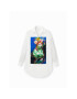 Desigual Риза Daphne 23SWCW22 Бял Oversize - Pepit.bg