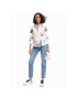 Desigual Риза Fahrenheit 23SWCW26 Бял Regular Fit - Pepit.bg