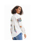 Desigual Риза Fahrenheit 23SWCW26 Бял Regular Fit - Pepit.bg