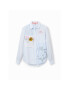 Desigual Риза Hamburgo 23SWCW43 Син Regular Fit - Pepit.bg